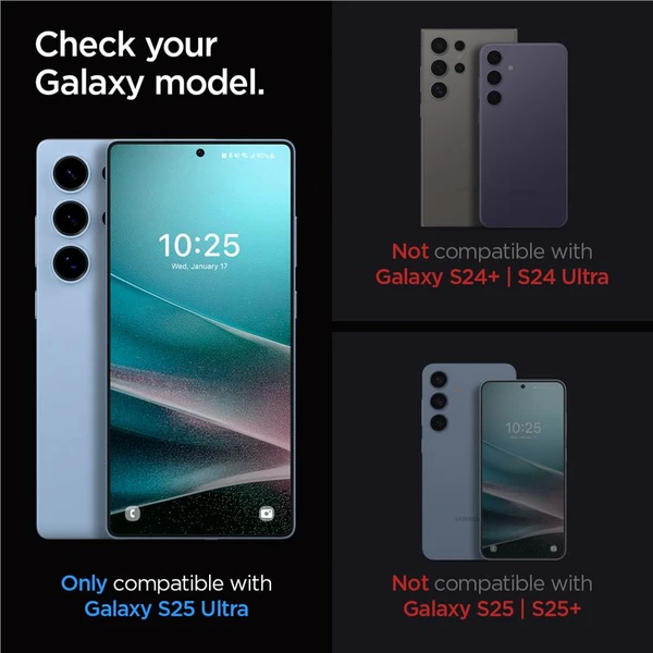 Spigen Glass TR EZ Fit HD (Privacy) tvrdené sklo Samsung Galaxy S25 Ultra (2 ks) - Ochranné fólie a sklo - Obrázok bd783b8a929a485ba54015dc7e53a563
