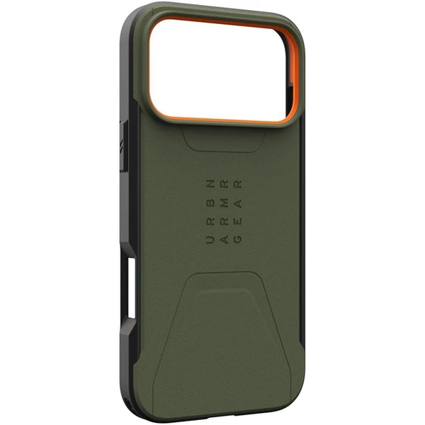 UAG Civilian Magsafe kryt iPhone 17 Pro Max zelený/oranžový - Puzdra - Obrázok bd9800c4127e4a27a43f07eaf4b1945d