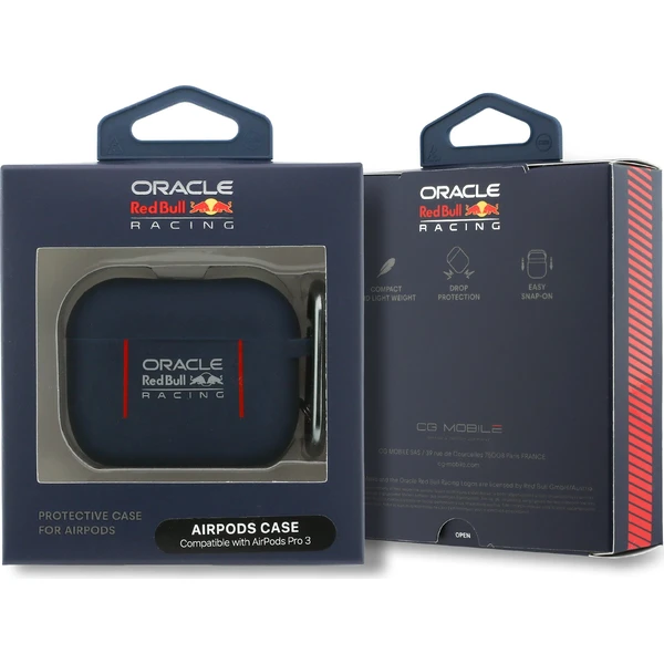 Oracle Red Bull Racing Silikónové puzdro AirPods Pro 3 modré - Puzdra - Obrázok bdafaab350674c408db93be8dcbc2890
