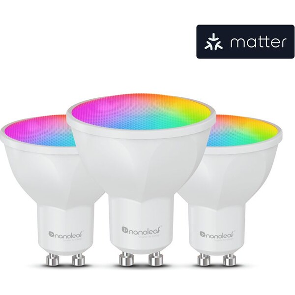 Nanoleaf Essentials Matter Wi-Fi GU10 Smart žiarovka 3 balenie - Žiarovky - Obrázok bdcbbbb06dad4a85bea7d7b029629f69