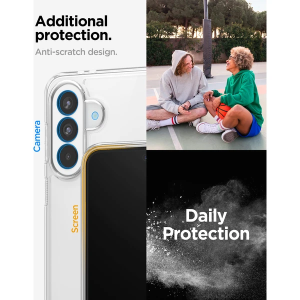 Spigen Ultra Hybrid kryt Samsung Galaxy A37 5G crystal clear - Puzdra - Obrázok bdd87262cdad46039a0f43d74c8a34ff