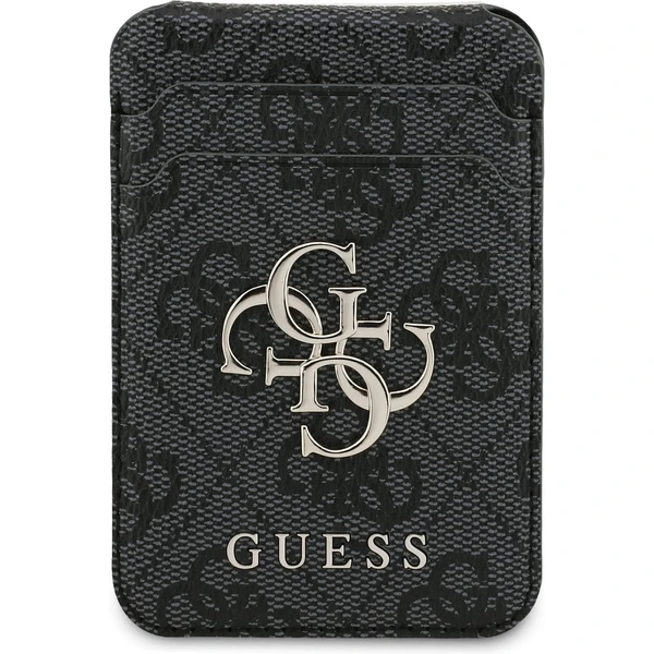 Guess 4G Metal Logo MagSafe Cardslot peňaženka so stojanom čierna - Peňaženky - Obrázok bde44c8dc9ec4f73a7f15b27e5f894a4