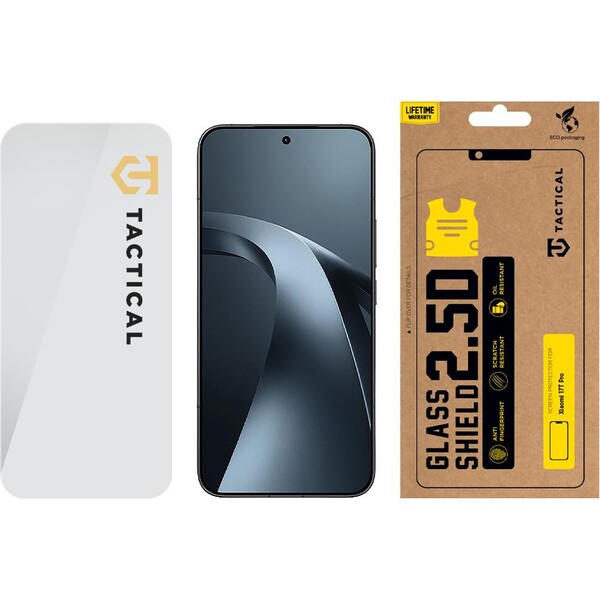 Tactical Glass Shield 2.5D sklo pre Xiaomi 17T Pro Clear - Ochranné fólie a sklo - Obrázok be0a22a343b345e0a9bdd6b550d924ed