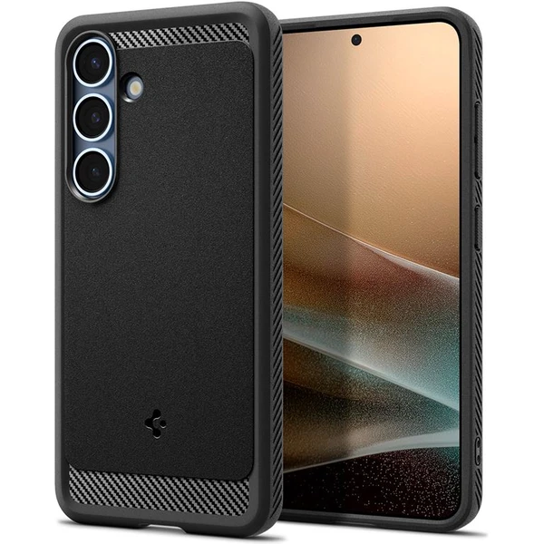Spigen Rugged Armor MagSafe kryt Samsung Galaxy S25 matne čierny - Puzdra - Hlavný obrázok