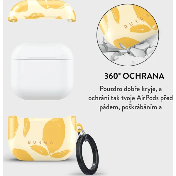 Burga puzdro pre Airpods 4 Lemon Tart - Puzdra - Obrázok be225a18a7864cd693e97754b37316b7