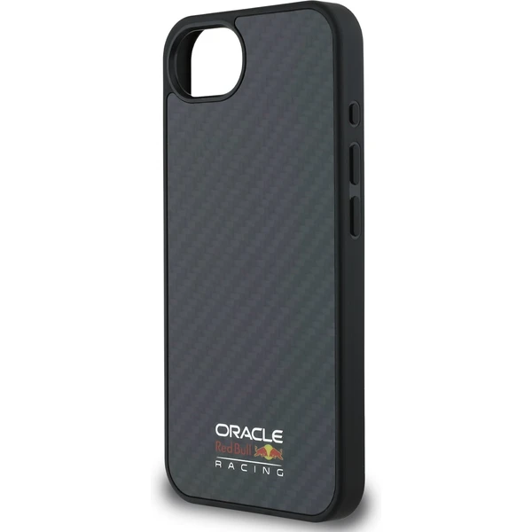 Oracle Red Bull Racing Karbónový lesklý logo MagSafe kryt iPhone 17e/16e čierny - Puzdra - Obrázok be25f1741ff44e2fa616e5eeb3809d85