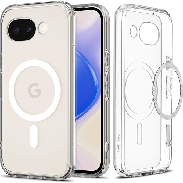 Spigen Ultra Hybrid MagSafe kryt Google Pixel 10a priehľadná biela - Puzdra - Hlavný obrázok