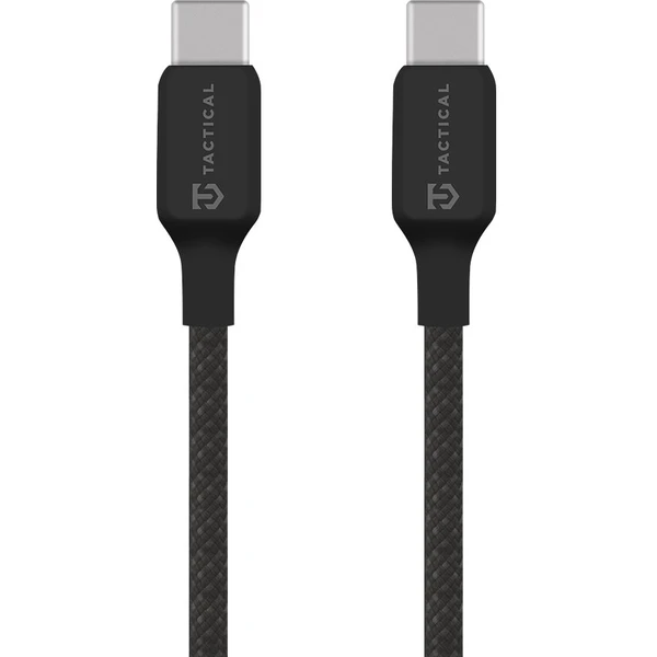 Tactical Stitch Thread USB-C/USB-C napájací kábel 60W 1m čierny - Káble a redukcie - Hlavný obrázok