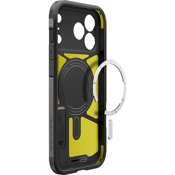 Spigen Tough Armor T MagSafe kryt iPhone 18 Pro/17 Pro gunmetal - Puzdra - Obrázok be3687af8c724632890d22548ef9c65e