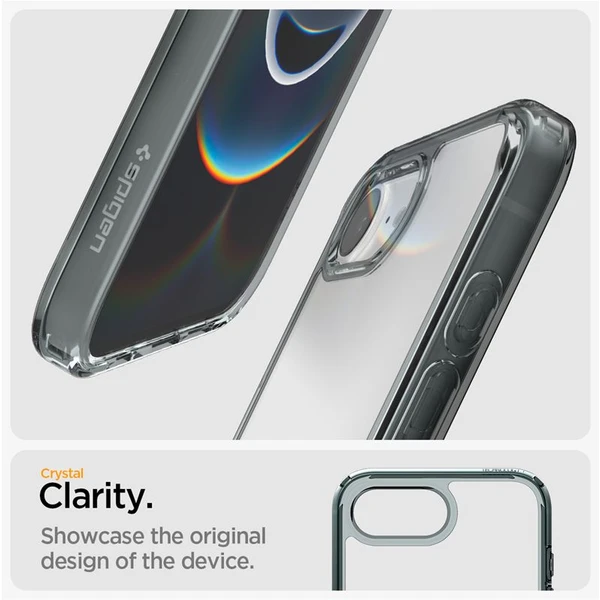 Spigen Ultra Hybrid kryt iPhone 17e/16e šedý - Puzdra - Obrázok be4f86474b054560896542ea64afad48