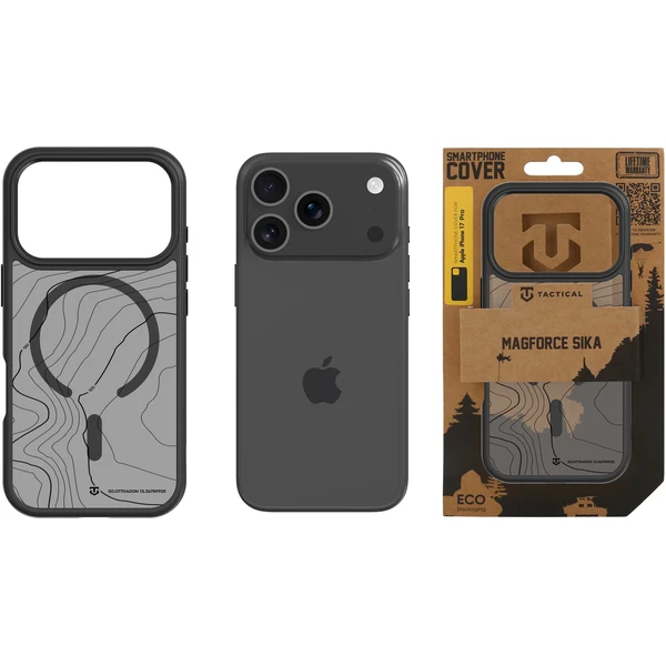 Tactical MagForce Hyperstealth Sika kryt iPhone 17 Pro Asphalt - Puzdra - Obrázok be80073674a74887ab96ec19b11c73d9