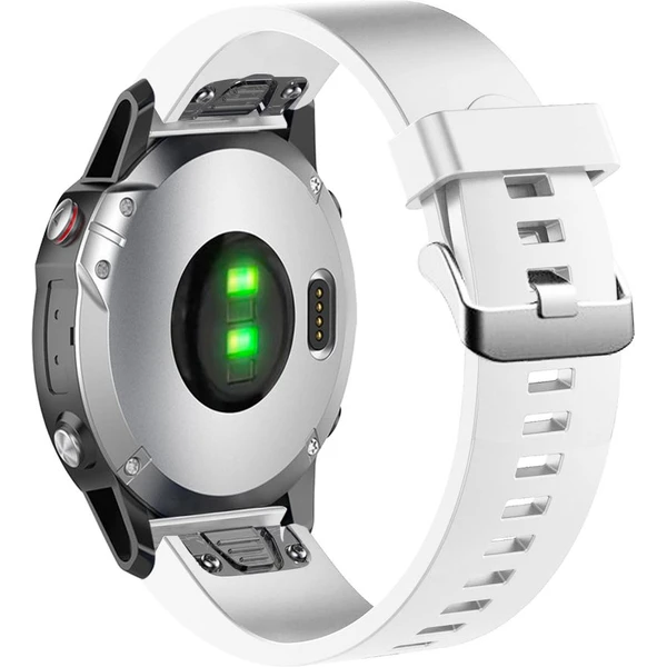 Silikónový remienok FIXED Silicone Strap pre Garmin QuickFit 20mm, biely - Remienky - Obrázok be821ac374934754b130c6acbe71070b