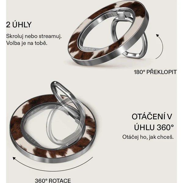 Burga Magnetic Ring držiak Celestial zlatý - Držiaky - Obrázok be824f74f18f4b379acf910c311c0917