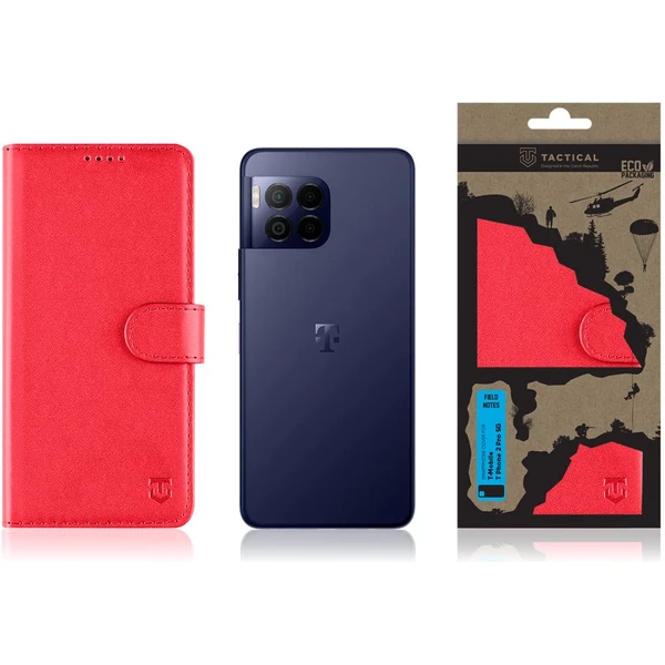 Tactical Field Notes puzdro T-Mobile T Phone 2 Pro 5G puzdro červené - Puzdra - Obrázok be825998ee9a47a4bc4c7bb4d75a70d0