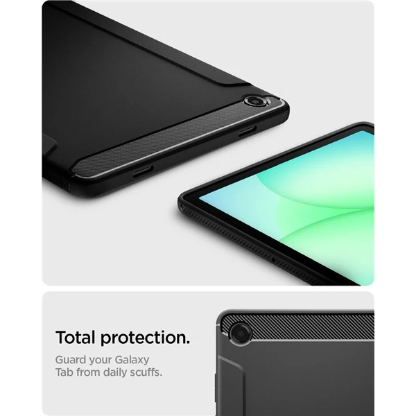 Spigen Rugged Armor puzdro Samsung Galaxy Tab A11+ (2025) matne čierne - Puzdra - Obrázok be8cf625b4b5482e96d86ce4d38094b3