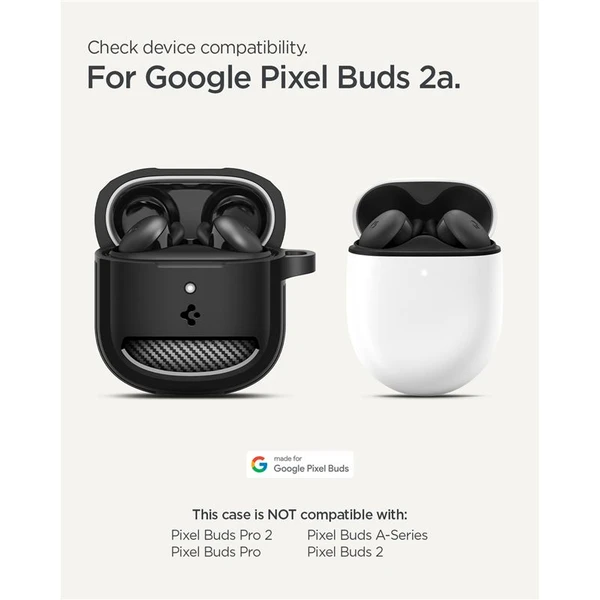 Spigen Rugged Armor puzdro Google Pixel Buds 2a matne čierne - Puzdra - Obrázok bea4746c9f4644f68c4f57a82be4a712