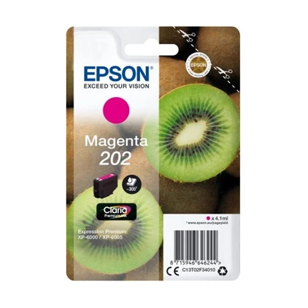 Epson 202 Kiwi Claria Premium purpurový - Tonery - Hlavný obrázok