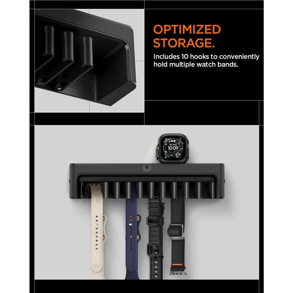 Spigen Apple Watch Band Organizer na remienky (S341) čierny - Organizéry - Obrázok bea6d269ef46415fae894c45e7aad72e