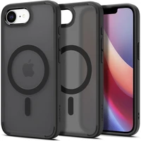 Spigen Crystal Hybrid MagSafe kryt iPhone 17e/16e frost black - Puzdra