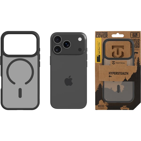 Tactical MagForce Hyperstealth kryt iPhone 17 Pro Asphalt - Puzdra - Obrázok bedde0d6cb6f47a3890950250f4b3e4a