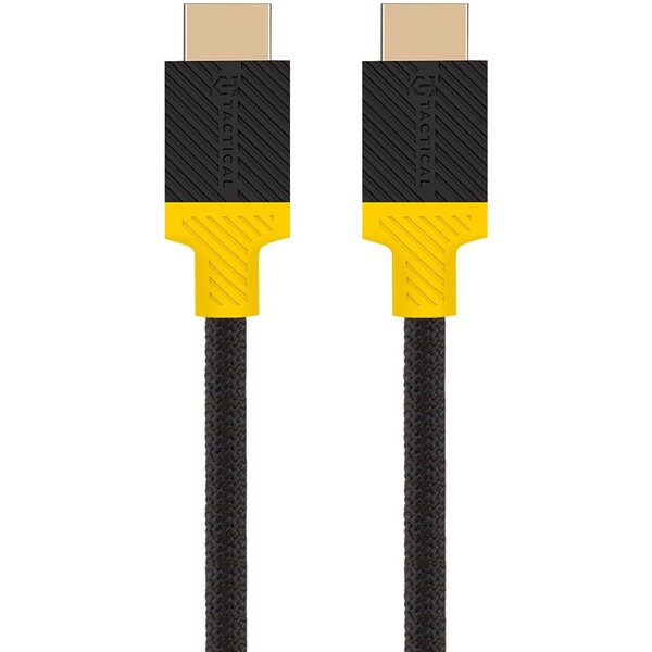 Tactical Webb Space HDMI kábel (8K) 2,1m Black/Yellow