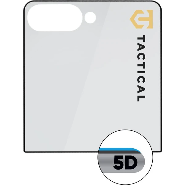 Tactical Glass Shield 5D sklo (Vonkajšie) pre Samsung Galaxy Z Flip7 čierne - Ochranné fólie a sklo - Obrázok bf0ed4fb046a4dcd82688ab2e276f343