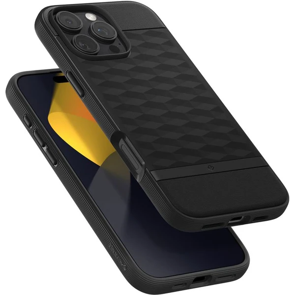 Spigen Caseology Parallax MagSafe kryt iPhone 16 Pro matte black - Puzdra - Obrázok bf0f980f17ac416b8a6aa08fba93fa5e