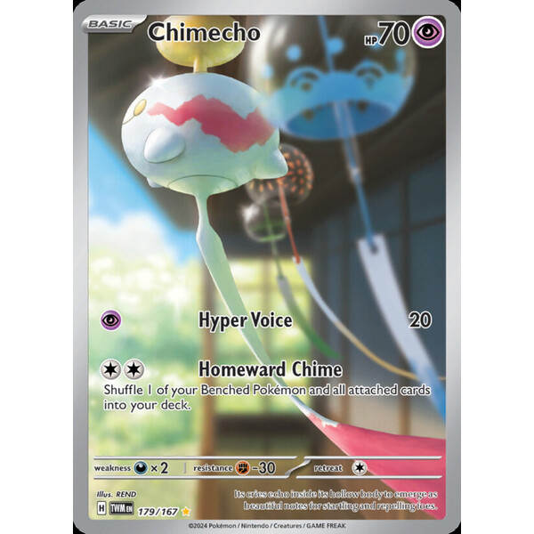 Chimecho (TWM 179) - Twilight Masquerade [Holo] - Kusové karty - Hlavný obrázok