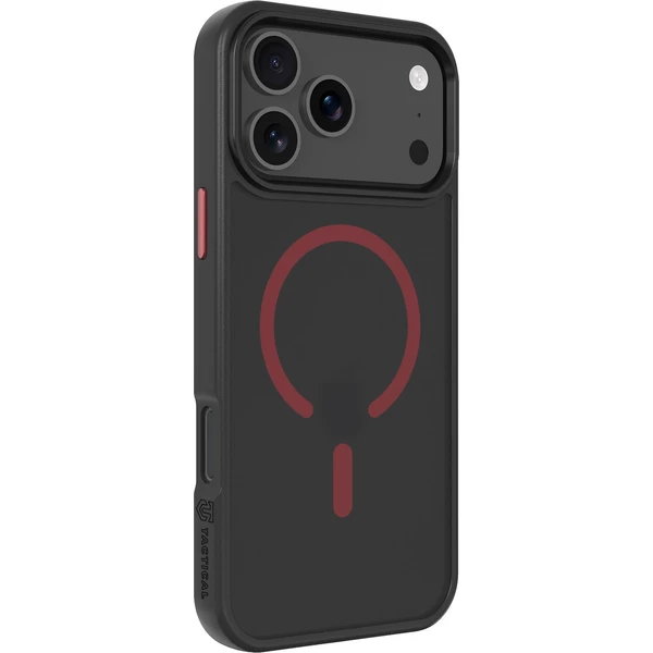 Tactical MagForce Hyperstealth 2.0 kryt iPhone 17 Pro Max Black/Red - Puzdra - Hlavný obrázok