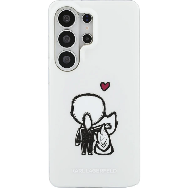 Karl Lagerfeld IML K&CH Zadné Logo Magnetický kryt Samsung Galaxy S26 Ultra priehľadný - Puzdra - Obrázok bf31b7685a65428982f6951607ab3573