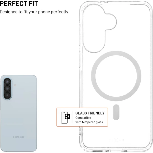 FIXED MagStory AntiUV TPU kryt s MagSafe Samsung Galaxy A37 číry - Puzdra - Obrázok bf32d5c53c00408481ab532788313d29
