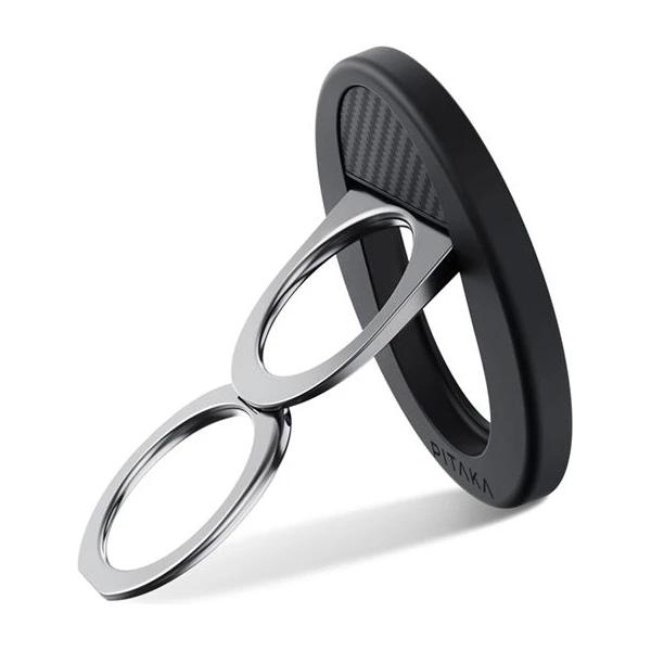 Pitaka MagEZ Grip 3 MagSafe držiak/stojanček na telefón Black/grey - Držiaky - Obrázok bf37b88e509149ec932a30c9a59ed6a4
