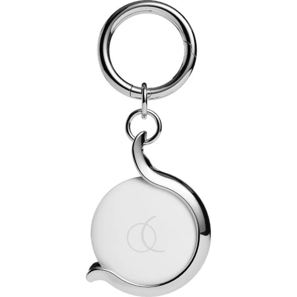 Arc Pulse Aluminium ochranný hliníkový rám Apple AirTag stříbrný - Puzdra - Hlavný obrázok