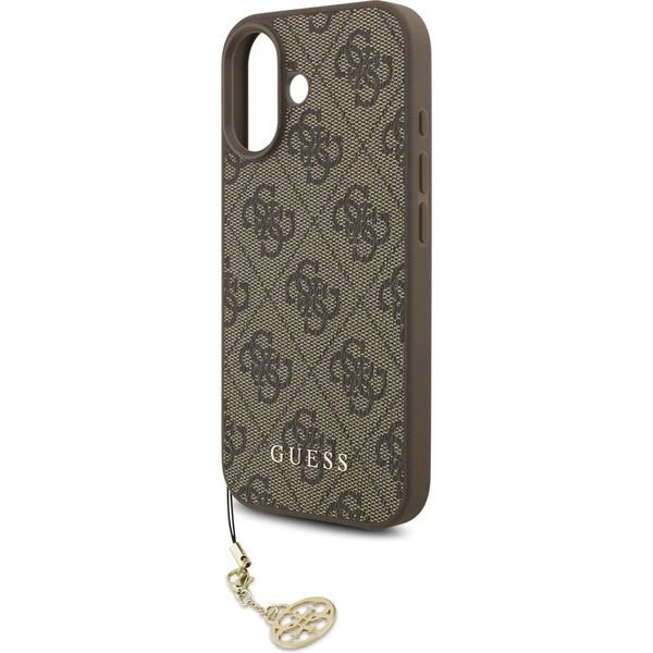Guess 4G Charm kryt iPhone 17 hnedý - Puzdra - Obrázok bf712957a03c40de9c4da91dc904b91a