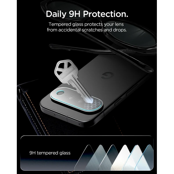 Spigen Glass tR EZ Fit Optik Pro 2 Pack, krištáľovo priehľadné - Google Pixel 11 - Ochranné fólie a sklo - Obrázok bf724396954440f9a22558ac48181201