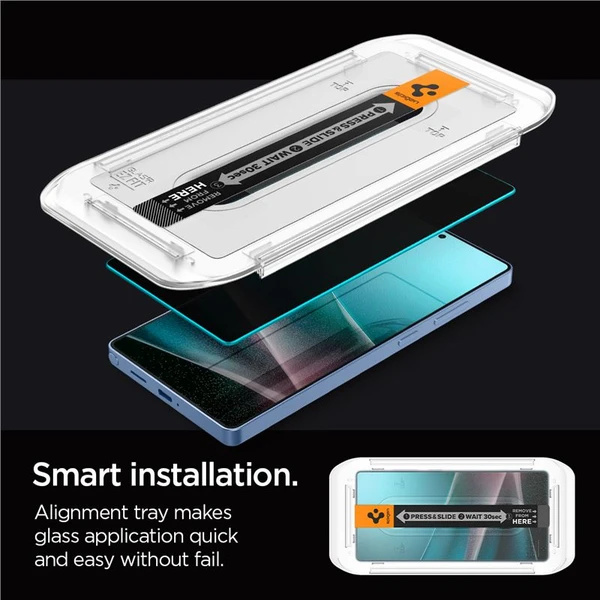 Spigen Glass TR EZ Fit HD (Privacy) tvrdené sklo Samsung Galaxy S25 Ultra (2 ks) - Ochranné fólie a sklo - Obrázok bf8f10a902a246dcaa4113be96a83e2d