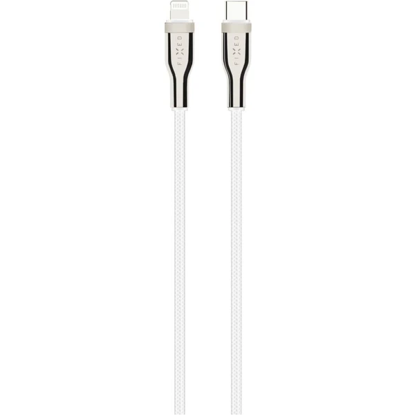 FIXED USB-C/Lightning napájací kábel 60W 0,5m biely - Káble a redukcie - Obrázok bf97f693569c49d89dae8a8a564787a3
