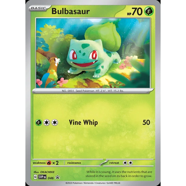 Bulbasaur (SVP 046) - SVP Black Star Promos [Holo] - Kusové karty - Hlavný obrázok