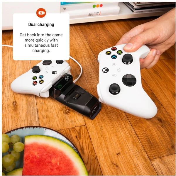 FIXED nabíjacia stanica pre ovládače k ??Xbox Series S, X a One, čierna - Nabíjačky - Obrázok bf9b9f86af354eeab327e3d28a44502e