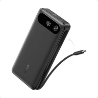 Anker Power Bank (20000mAh) 87W, s USB-C káblom čierna - Powerbanky