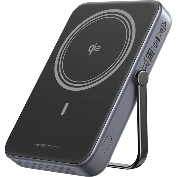 UGREEN Uno MagSafe/Qi2 Powerbanka so stojanom, 10000 mAh, 20W, tmavo šedá - Powerbanky - Obrázok bfc8a6d25e93452cbe33eb2bb87cf759