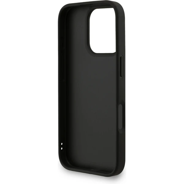 Guess PU 4G Metal Logo Strap kryt iPhone 16 Pro Max čierny - Puzdra - Obrázok bfcb7bad6cd14b8495fceab8cb498ff0