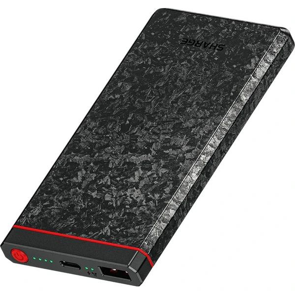 SHARGE C1 CarbonBlade 10 000mAh powerbanka čierna - Powerbanky - Hlavný obrázok