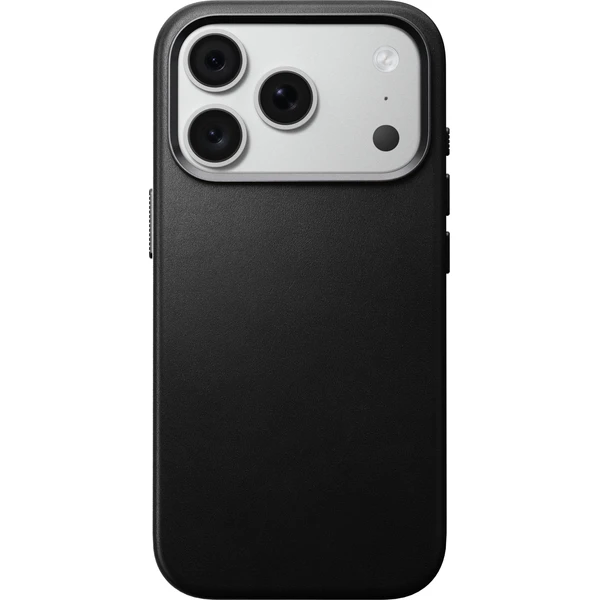 Nomad Traditional Leather MagSafe kožený kryt iPhone 17 Pro/18 Pro Black - Puzdra - Obrázok bfdcc17ab5de4037ae9779a83ad43ec7
