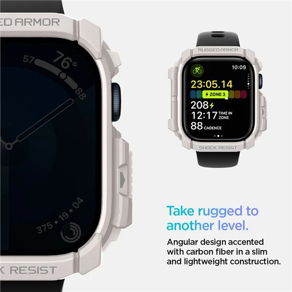 Spigen Rugged Armor kryt pre Apple Watch 10/11 (46mm) béžový - Puzdra - Obrázok bfde5e30b45d40f6908077e1db641892