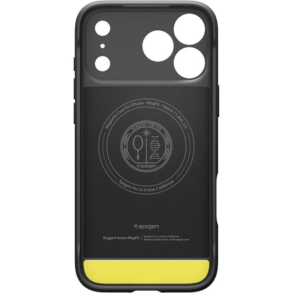 Spigen Rugged Armor MagSafe kryt iPhone 17 Pro matte black - Puzdra - Obrázok bfe7ae402ab24120a197235492924351