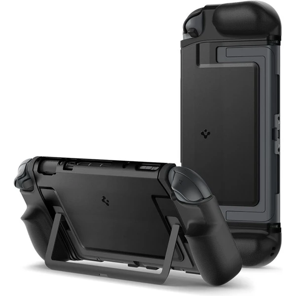 Spigen Dual Grip puzdro Nintendo Switch 2 čierne - Puzdra - Hlavný obrázok