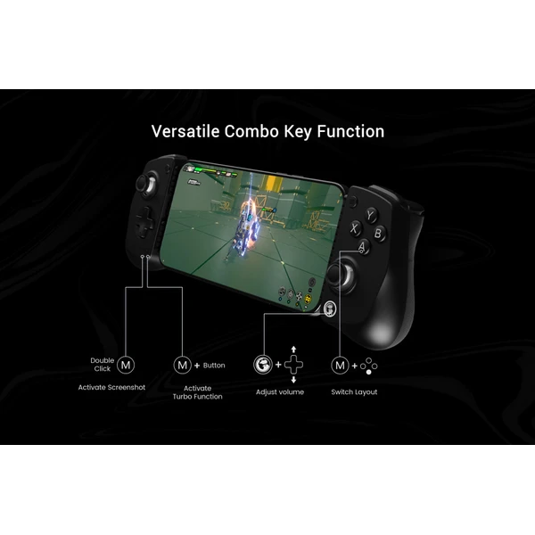 GameSir X5 Lite Wasabi mobilný herný ovládač zelený - Herné ovládače - Obrázok c0083c3973574116a01c284efddc4d09