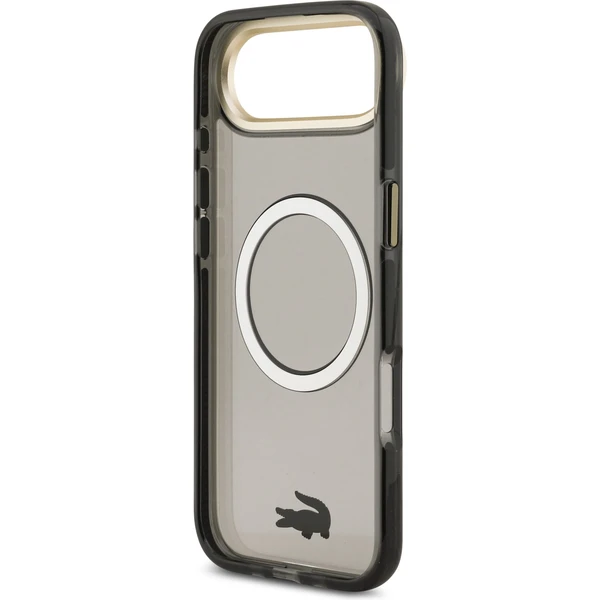 Lacoste PC/TPU Frosted Finish zlatý Logo MagSafe kryt iPhone Air čierny - Puzdra - Obrázok c009275430f44bce9db4f871c0195da3