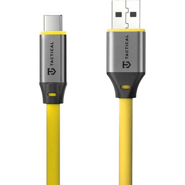 Tactical Fat Man 2.0 kábel USB-A/USB-C 1m žltý - Káble a redukcie - Hlavný obrázok